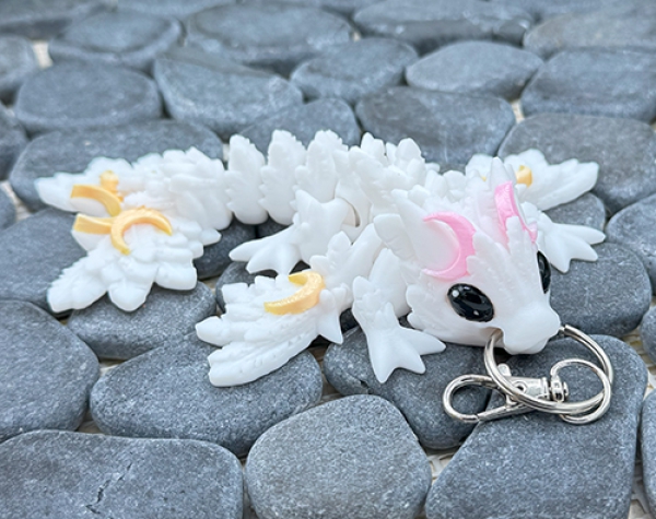Lunar-Drachen-Anhänger – Mystische Eleganz